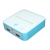 Blue color 7200mah Li-polymer mobile banks