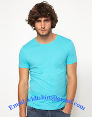 O neck t shirts for men with screen printing