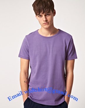 100% cotton blank O neck t shirt