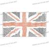 New style england flag hotfix crystal rhinestone motif