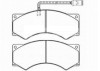 WVA 29017 IVECO BRAKE PADS