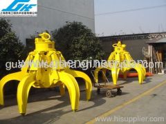 Electro Hydraulic Orange Peel Grab for Waste Steel&Garbage