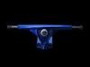 Blue Original Longboard Skateboard Trucks With Polished Finish, Grade 8 Axle Steel