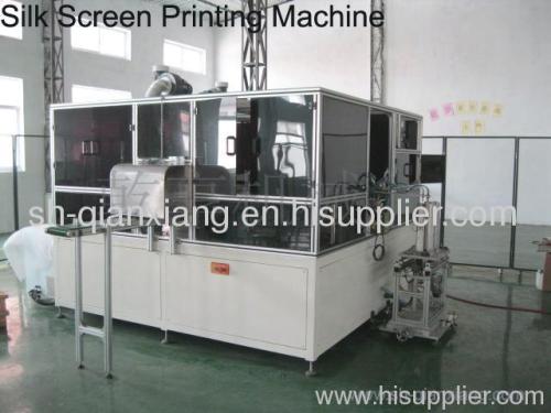 Ruler silk screen printing machine