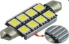 1.5W 8 SMD festoon car bulbs