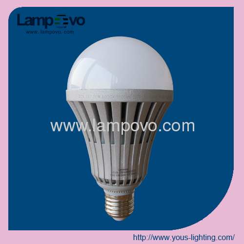 Dimmable LED bulb light E27 Aluminium A90