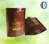 Hot selling stand up pouch with ziplock coffee bag