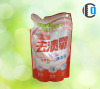 Stand Up Plastic Bag For liquid detergent