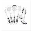 Set of 7 Sha Guang handle kitchen utensils