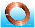 Low Carbon Copper Coated Tube Brazed Pipe For Freezer 8*0.7mm