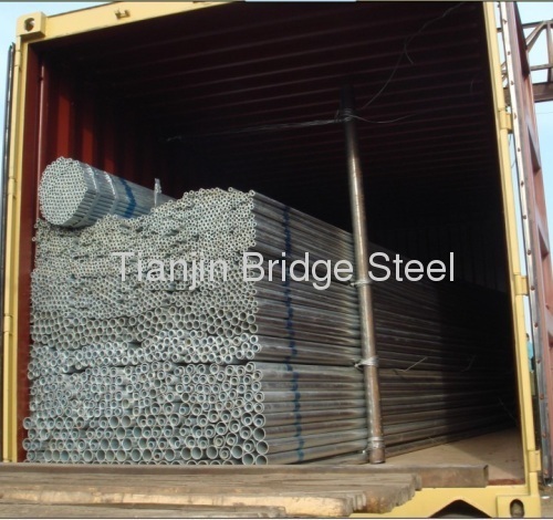 Galvanized steel pipe