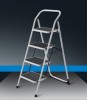 New design non-slip 4 Tread Folding Steel Ladder