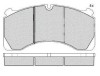 WVA 29124 Benz Brake pads