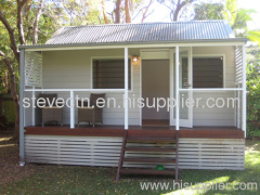 Prefabricated Bungalows with balcony in Australian standard