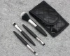 4pcs makeup brush set with PU pouch