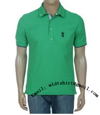100% polyester patched cheap polo t shirt for men
