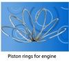 Piston rings for engine