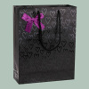 PAPER BAG WITH bowknot 200G CARD PAPER with UV