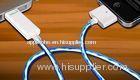 Blue Sync Charge Visible Flashing USB Cable For IPhone, IPad, IPod