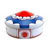 ger shaped cookie tin box, metal candy box, cute tin can for cookie, biscuit&cake metal tin case