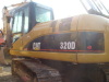 used cat 320d excavator