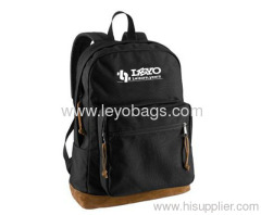 2012 black leisure backpack bag