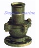 marine flanged suction check valve