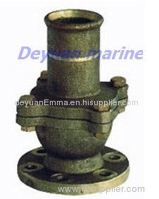 marine flanged suction check valve