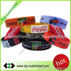 Cusomt silicone wristband for children