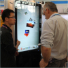 42 inch Ipad style LCD interactive touch screen kiosk for advertising