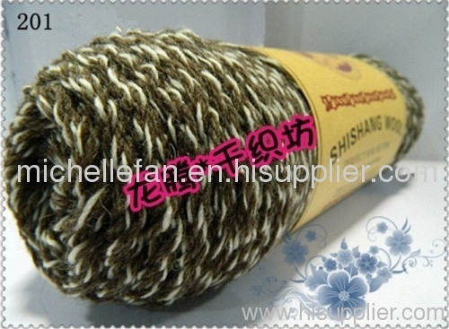 100%wool hand-knitted yarn