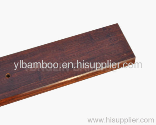 Outdoor strand woven bamboo desk and bamboo panel