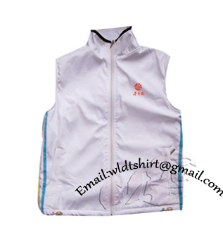 Promotional White work vest