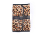 fashion & hotest !! leather leopard cosmetic bag