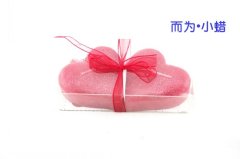 Red Wedding Heart Shape Craft Candle (RC-0078)