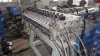 WPC construction template extrusion line