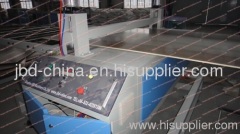 wood plastic building template production line