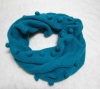 Acrylic cable knitted snood