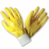 nylon with nitrile coated high quality safety working gloves
