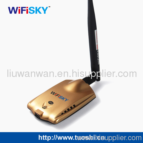 high power 1000mw Factory prices wifi antenna adapter,56G long distance to receive wifi laptop network