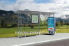 Light box Bus Shelter with bench