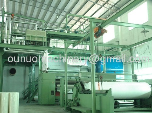 China non woven fabric making machine