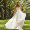 Sweetheart Chiffon Voyage Wedding dresses with Appliques