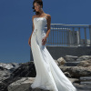 Newest Simple Chiffon Beach Wedding Dresses