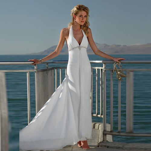 Perfect Halter Beach Wedding Dresses 2013 from China manufacturer ...