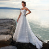 Sweetheart Empire Waist Organza Beach Wedding dresses