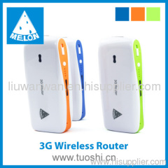 wifi wireless 3g wireless router with usb slot support most of the 3G models ADSL router &wireless data sharing