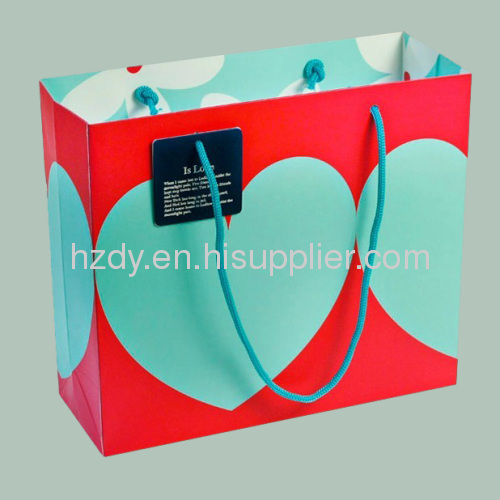 200g ivory board gift paper bag for shopping