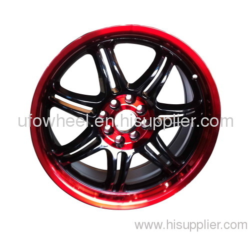 Alloy Wheel RED LINE BLACK