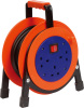 3way British Power Cord reel